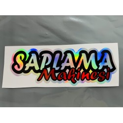 SAPLAMA MAKİNESİ HOLOGRAM 14x4cm SAPLAMA MAKİNESİ HOLOGRAM 14x4cm