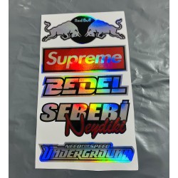 HOLOGRAM STİCKER KARIŞIK M-3 14x25cm HOLOGRAM STİCKER KARIŞIK M-3 14x25cm