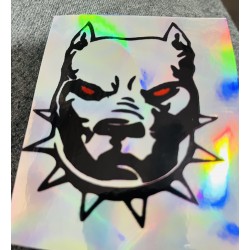 PİTBUL STİCKER 7cm HOLOGRAM PİTBUL STİCKER 7cm HOLOGRAM