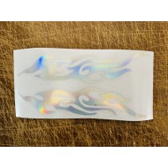 ALEV STİCKER HOLOGRAM 16cm SAĞ SOL 1 TAKIM