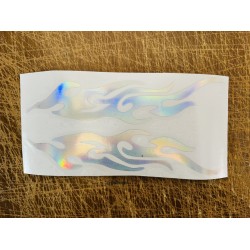 ALEV STİCKER HOLOGRAM 16cm SAĞ SOL 1 TAKIM