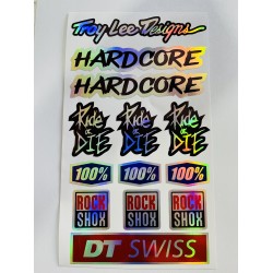 HOLOGRAM STİCKER KARIŞIK M-7 14x25cm