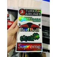 HOLOGRAM STİCKER KARIŞIK M-9 14x25cm