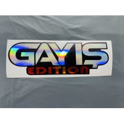 GAYIŞ EDİTİON HOLOGRAM 13x5cm  GAYIŞ EDİTİON HOLOGRAM 13x5cm