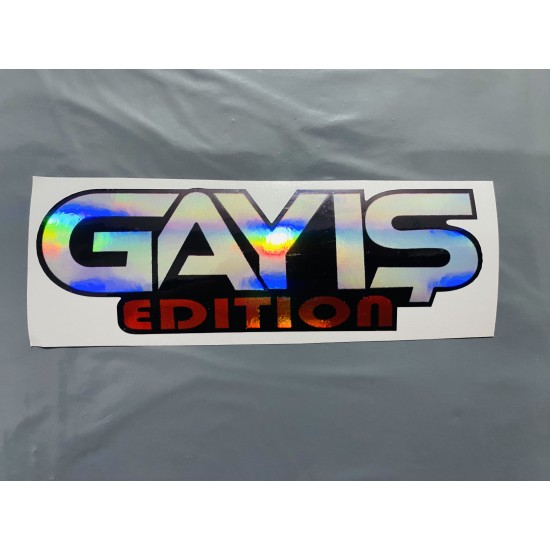 GAYIŞ EDİTİON HOLOGRAM 13x5cm 