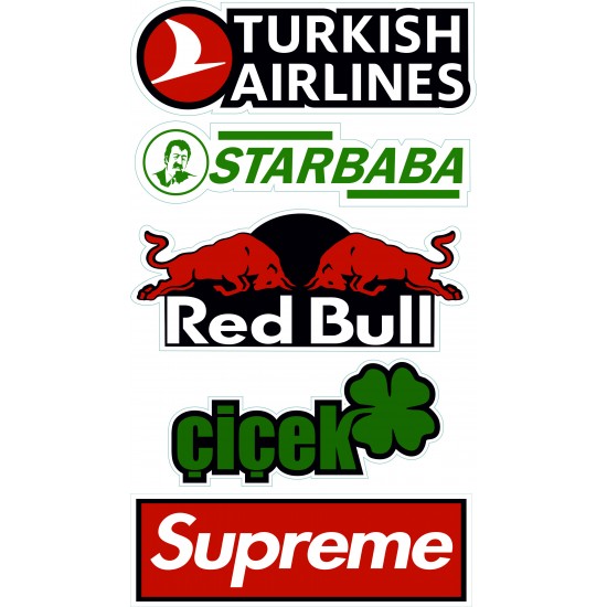 HOLOGRAM STİCKER KARIŞIK M-9 14x25cm