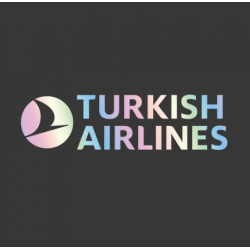 THY YAZI HOLOGRAM STİCKER 15cm THY YAZI HOLOGRAM STİCKER 15cm