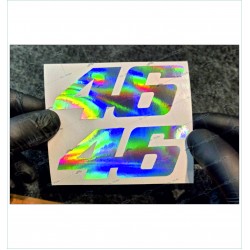 46 STİCKER 9.5x3.5cm HOLOGRAM 2 ADET