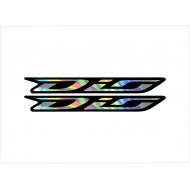 Honda Dio Hologram Grenaj Sticker 2x15cm 2'Lİ Honda Dio Hologram Grenaj Sticker 2x15cm 2'Lİ