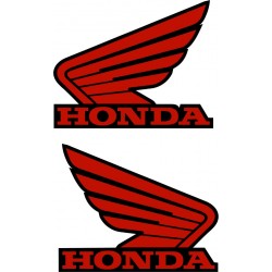 HONDA KANAT LOGO 2'Lİ KIRMIZI HONDA KANAT LOGO 2'Lİ KIRMIZI