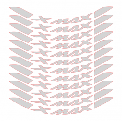 Xmax Jant Şeridi Reflektif Gri Xmax Jant Şeridi Reflektif Gri