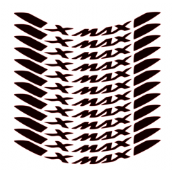 Xmax Jant Şeridi Parlak Siyah Xmax Jant Şeridi Parlak Siyah