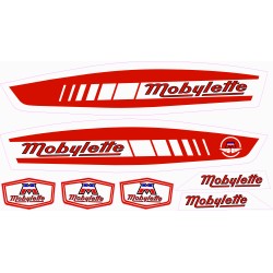 MOBYLETTE SÜPER 52 YAZI SETİ KIRMIZI