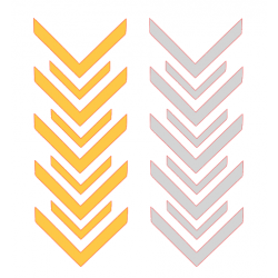 ÇAMURLUK ÜST OK STİCKER YENİ MODEL ÇAMURLUK ÜST OK STİCKER YENİ MODEL