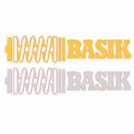 BASIK STİCKER 3x15cm BASIK STİCKER 3x15cm