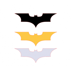 BATMAN STİCKER 15x5cm BATMAN STİCKER 15x5cm