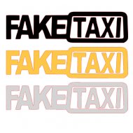 FAKE TAXİ 16x4cm FAKE TAXİ 16x4cm