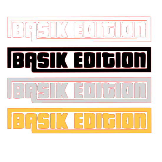 Basık Edition 17x3cm