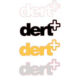 DERT STİCKER 15x5cm DERT STİCKER 15x5cm