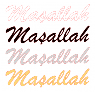 MAŞALLAH STİCKER 15cm MAŞALLAH STİCKER 15cm