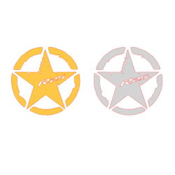 ASKERİ YILDIZ 10x10cm YAMAHA R25 MODEL  ASKERİ YILDIZ 10x10cm YAMAHA R25 MODEL