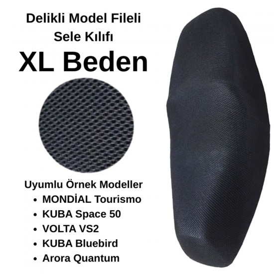 Scooter Fileli Sele Kılıfı 50cc 